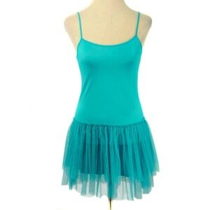 NWT Rancho Estancia Teal Santa Cruz Slip Dress
